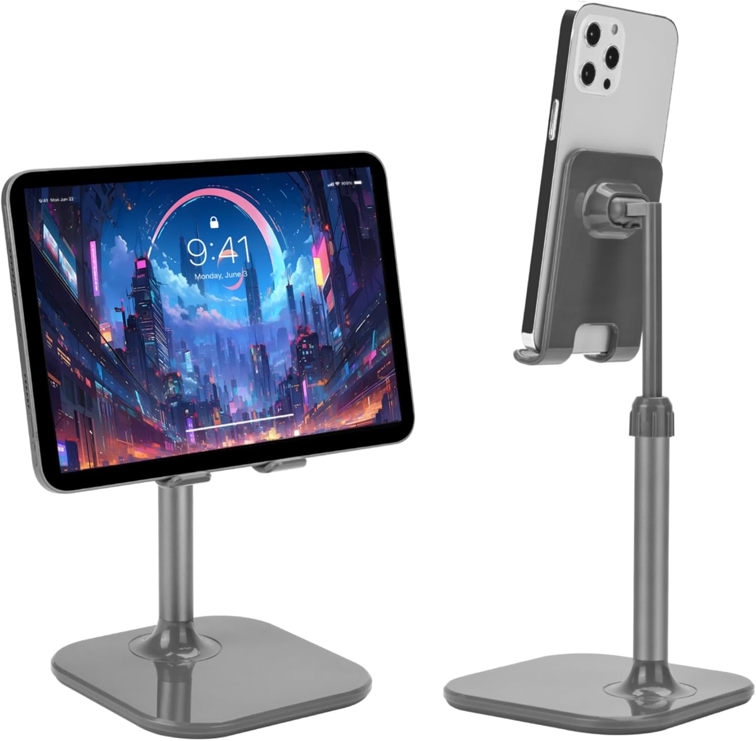 Doboli Cell Phone Stand. Valentine's Day Gifts for Teens Girls Boys Adults Women Men Mom Wife. Phone Stand for Desk. Phone Holder Stand Compatible with iPhone and All Mobile Phones Tablet. Pink